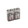 1x2 Ansmann Alkaline 9V-Block raudona linija