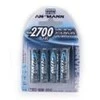 1x4 Ansmann dešinėje. Baterija 2700 Mignon AA 2500 mAh