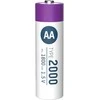 Ansmann ANSMANN 1312-0036 Li-Ion įkraunamos baterijos Mignon AA tipo 2000 (min. 1800 mAh) 4 pakuočių dėžutė