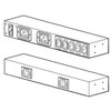 Apc Rack PDU, pagrindinis, 0U/1U, 100-240V/20A, 220-240V/16A, (7) C13, (2) C19