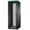 APC Easy Rack 800mm/48U/1200mm with Roof, Side panel,castors,feet and 4 Brackets, No Bottom, juodas | Schneider Electric