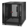 APC NETSHELTER SX 12U SERVER RACK ENCLOSURE 600MM X 900MM W/ SIDES Juodas