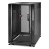 APC NETSHELTER SX 18U SERVER RACK ENCLOSURE 600MM X 900MM W/ SIDES Juodas