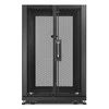 APC NETSHELTER SX 18U SERVER RACK ENCLOSURE 600MM X 900MM W/ SIDES Juodas