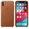 Apple iPhone XS Max Odinis dėklas - Rudas (Saddle Brown)
