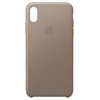 Apple iPhone XS Max Odinis dėklas - Pilkai rusvas (Taupe)