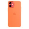 Apple iPhone 12 mini Silikoninis dėklas su MagSafe, Oranžinis (Kumquat)