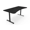 Žaidimų stalas Arozzi Arena Gaming Desk, Reguliuojamo aukščio 710-810mm, Juodas