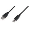 Assmann Electronic DIGITUS USB jungties kabelis tipas A - B M/M 3.0m USB 2.0 tinkamas bl