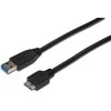 Assmann Electronic ASSMANN USB 3.0 jungties kabelis USB A - Micro USB B M/M 0.5m USB 3.0 atitinka bl