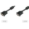Assmann Electronic ASSMANN VGA laidinis kabelis DVI 2m Dual Link 2Ferrit Cores K8 masinis 24+1