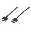 Assmann Electronic ASSMANN DVI prijungimo kabelis DVI(24+1) M/M 0.5m DVI-D Dual Link bl
