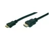 Assmann Electronic ASSMANN HDMI High Speed jungties kabelis tipas C - tipo AM/M 3.0m Ultra HD 24p auksinis bl