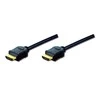 Assmann Electronic DIGITUS HDMI High Speed jungties kabelis tipas A M/M 10.0m su eternetu Full HD 60p auksinis bl
