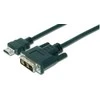 HDMI į DVI-D laidas, jungčių detalių vaizdas