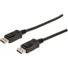 Assmann Electronic ASSMANN laidas Displayport 1m AWG28 2xshielded juodas bulk M/M