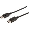 Assmann Electronic ASSMANN laidas Displayport 1.2 AWG28 2xshielded juodas 5m