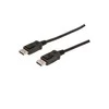 Assmann Electronic ASSMANN laidas Displayport DP/St - DP/St 2m AWG32 2xekranuotas juodas