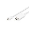 Assmann Electronic ASSMANN DisplayPort Adapteris Cable Mini DP - HDMI Type A St / St 2.0m DP 1.2 HDMI 2.0 4K / 60Hz CE mes