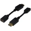 Assmann Electronic „Assmann“ elektroninio DIGITUS adapterio kabelio ekranasPrievadas HDMI M/F 0,15 m AW28