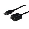 Assmann Electronic DIGITUS adapterio kabelio ekranasPortas VGA HD15 0,15m AWG28 2x ekranuotas