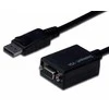 Assmann Electronic DIGITUS DisplayPort adapterio laidas DP - HD15 M/F 0.15m su blokavimu DP 1.1a suderinamas su CE bl