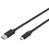 Assmann Electronic ASSMANN USB Type-C jungties kabelis, tipas C iki A M/M 1,0 m Super Speed bl