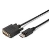 Assmann Electronic ASSMANN adapterio laidas DisplayPort 1.2 DVI-D 24+1 M/M skaitmeninis Full HD Dual Link 2m maks. 2560x1600
