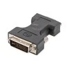 Assmann Electronic ASSMANN DVI-I į VGA adapteris juodas DVI-I 24+5 M VGA HD15 F lizdinė plokštelė