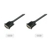 Assmann Electronic ASSMANN DVI prijungimo kabelis DVI(24+1) M/M 0.5m DVI-D Dual Link bl