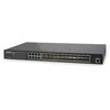 Šakotuvas PLANET GS-5220-16S8CR tinklo komutatorius su valdomu L2+ gigabito eternetu (10/100/1000) 1U Mėlyna