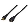 Assmann Electronic ASSMANN HDMI High Speed ilgintuvas A tipas M F 2.0m w Ethernet Ultra HD 24p auksinis bl