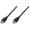 Assmann Electronic DIGITUS HDMI laidas High Speed su Ethernet TYP A 1.4 AWG32 auksinis M/M 2xekranuotas juodas/pilkas 5.0m