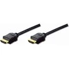 Assmann Electronic DIGITUS HDMI laidas High Speed su Ethernet TYP A 1.4 AWG32 auksinis M/M 2xekranuotas juodas/pilkas 5.0m