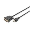 Assmann Electronic DIGITUS HDMI į DVI-D 18+1 laidas 2m juodas bulk St/St