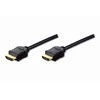 Assmann Electronic DIGITUS HDMI laidas High Speed su Ethernet TYP A 1.4 AWG32 auksinis M/M 2xekranuotas juodas/pilkas 5.0m