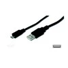 Assmann Electronic DIGITUS USB jungties kabelis tipas A - micro B M/M 1.0m USB 2.0 suderinamas bl