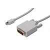 Assmann Electronic ASSMANN DisplayPort adapterio kabelis mini DP - DVI(24+1) M/M 2.0m DP 1.1a suderinamas su CE wh