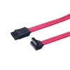 Assmann Electronic ASSMANN SATA jungties laidas, SATA 7pin, L-type, 90°/F - SATA 7pin, L-type/F, 0.5m, tiesus, SATA II/III, raudonas AK-400104-005-R