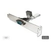 Premiumcord DIGITUS Serial Slot Bracket Bracket adapterio kabelis, DB9, D-Sub9/M - IDC 2x5pin/F, 0,25m, AK-610300-003E