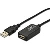 Assmann Electronic DIGITUS kartotuvo laidas USB2 ilgintuvas su stiprintuvu 5m