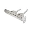 Digitus ASSMANN USB lizdo laikiklio laidas, 2x tipo A-2x5 kontaktų IDC, F/F, 0,25 m, USB 2.0 suderinamas, AK-300301-002-E