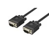 Digitus Assmann Electronic ASSMANN VGA Monitorius prijungimo kabelis HD15 M/M 5.0m 3Coax/7C 2xferrite bl