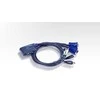 Aten 2 prievadų USB VGA / garso kabelio KVM jungiklis (1,8 m)