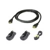 Kabelis Aten HDMI - HDMI 3m juoda