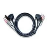 Aten USB DVI-D Dual Link KVM 2L-7D02UD laidas