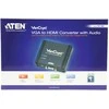 ATEN VC180-A7-G ATEN konverteris VGA/HDM konvertuoja analoginį signalą į skaitmeninį HDMI su garsu