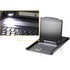 ATEN CL1308N-ATA-AG ATEN KVM 8 prievadų LCD 19 + klaviatūra + jutiklinis kilimėlis PS/2 arba USB, 1U 19 stovas
