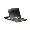 ATEN CL3100NX-ATA-AG ATEN 1U Ultra Short Gylis Single Rail plačiaekranis LCD konsolė (USB / VGA)