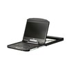 ATEN CL3100NX-ATA-AG ATEN 1U Ultra Short Gylis Single Rail plačiaekranis LCD konsolė (USB / VGA)